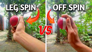 OFF Spin VS LEG Spin  Bowling Master Class [upl. by Reppart]