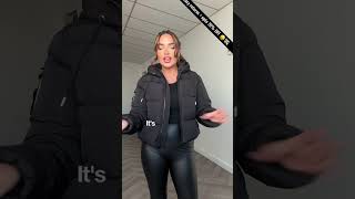 This black puffer jacket for winter from styledup is a must have fashion essential grwm fashion [upl. by Giguere652]