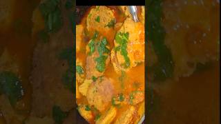 Macha Ko Anda CurryFish Egg Curry shortsvideo [upl. by Enahsal]