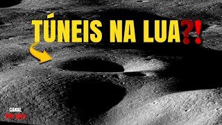 Túneis foram Encontrados na Lua Descoberta importante [upl. by Fries]