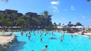 Lopesan Villa del Conde Hotel Gran Canaria 🤸‍♀️ Pool Activities [upl. by Yllus]