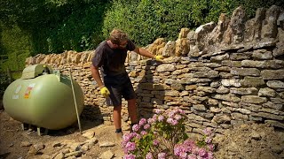 Dry Stone Wall Build  Part 5 [upl. by Norramic]