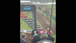 JETT LAWRENCE LEADING AT MXON 2024 shorts motocross mxon [upl. by Latnahc]