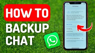 How to Backup Chat on Whatsapp Whatsapp Chat Backup  Full Guide [upl. by Jessalin904]