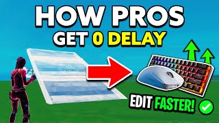 How PROS Get ZERO INPUT DELAY In Fortnite Lower Latency [upl. by Filmore]