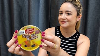 ASMR PROVANDO BALAS IMPORTADAS SWEET ORIGINALS FRUIT MIX [upl. by Zerdna]