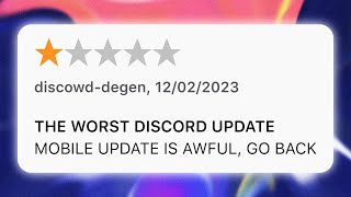 Discords Best Mobile Update [upl. by Auhel]