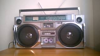 Conion CRCH84F vintage boombox ghettoblaster [upl. by Sherar190]