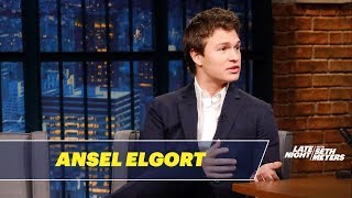 Ansel Elgort Kept the Car From Baby Driver [upl. by Lahsram163]