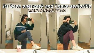 diagnosed with senioritis  HIGH SCHOOL VLOG SENIOR YEAR [upl. by Landy]