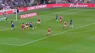 Diego Costa Goals  Arsenal vs Chelsea FA Cup  Final 2752017 [upl. by Enyahs]