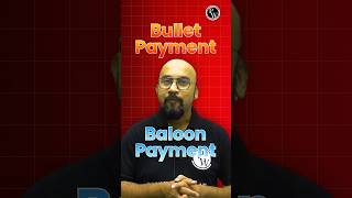 Difference Between Bullet Payment and Baloon Payment ytshorts jaiibcaiibwallah [upl. by Nnylrebma941]