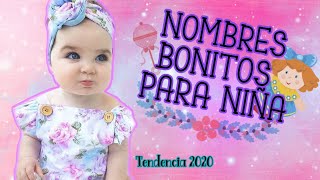 🌸•NOMBRES PARA NIÑA👶🏻•2022 •Poco comunes con su significado [upl. by Laurianne]