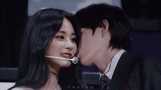 Taehyung ♡ Tzuyu Moments compilation820192020 [upl. by Leirud]