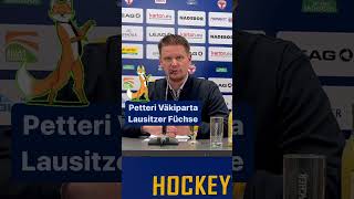 So geht Tore schießen heute  Trainer Petteri Väkiparta von den Lausitzer Füchsen aus Weißwasser [upl. by Halie506]