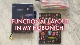 FUNCTIONAL HOBONICHI SET UP [upl. by Un]