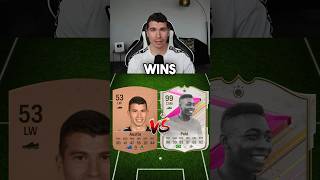 Is my 53 rated FIFA card better than Pele 💀 fc24 [upl. by Maggi]