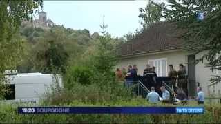 Yonne  un forcené a été interné après avoir tiré sur des jeunes à Vézelay [upl. by Aikemal521]