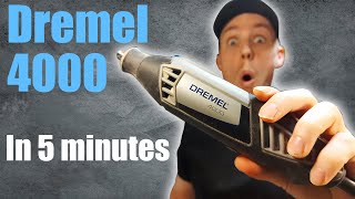 Dremel 4000 Review Everything You Need To Know [upl. by Aratas]