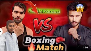 Rahim Pardesi vs Anas Ali BOXING 🥊 MATCH challenge [upl. by Asaph984]