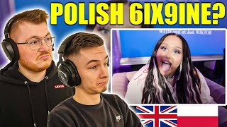 OLIWKA BRAZIL  FREESTYLE  ENGLISH AND POLISH REACTION REAKCJA  POLISH SUBTITLES [upl. by Anaugal]