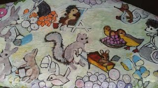 Gardening Animals Rock Painting  PART 3  quotUsing Paint Markers to Apply Colorquot [upl. by Craner]