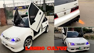 Cultus With Lambo Doors  Flame Kit  Modified Cultus [upl. by Akiemaj]