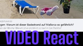 Der gefährlichste Strand soll nach einem Zeitungsartikel in Paguera sein [upl. by Dorene]