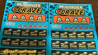 Multiplier Craze 💥 CA Scratchers ScratchWithPam lottery scratchers scratchwithpam [upl. by Gerhardt]