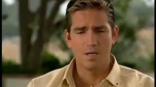 Jim Caviezel Ron Burgundy Interview [upl. by Adnohsek]