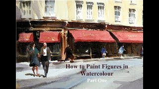 How to paint figures in Watercolour  Part 1 by Trevor Waugh [upl. by Eniaral]