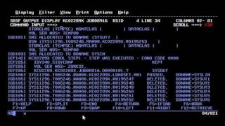 Basics of Running COBOL  JCL and Checking Output on IBM Mainframe [upl. by Atikat]