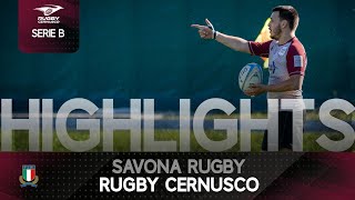 Savona Rugby v Rugby Cernusco  13102024  Highlights [upl. by Naujej]