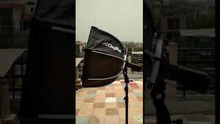 Octa flash softbox 21quot foldable digitek octa softbox [upl. by Edeline]