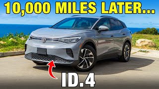 10000 Miles in the 2021 Volkswagen ID4  2021 VW ID4 Long TermTest Update  The Good amp the Bad [upl. by Shelman]