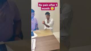 1 Month Follow up case  galeazzi fracture shortsviraltrendingorthopaedicsdoctorvlogyoutube [upl. by Arbba]