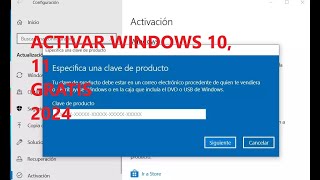 como activar el windows 10 pro gratis 2024 [upl. by Fairlie817]