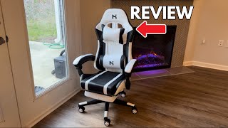 HLDIRECT Ergonomic Gaming Chair  Full Review [upl. by Nadabas616]