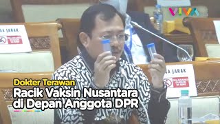 Aksi Terawan Racik Vaksin Nusantara di Depan Anggota DPR [upl. by Odravde]