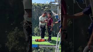 World second highest bungy jump kusma nepal shortvideo MR Shrestha [upl. by Mayhs]