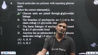 Starch molecules are polymer with repeating glucose units Select the correct statements Aampn [upl. by Anwahsat699]