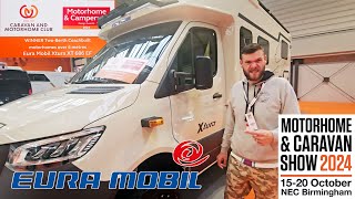 Mustsee Eura Mobil Xtura XT Review at NEC Motorhome Show 2024 [upl. by Llerred290]