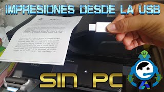 🖨🖨📄Impresiones directas desde la USB con la fotocopiadora Brother🖨🖨📄 [upl. by Odrautse]