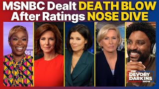 MSNBC Dealt DEATH BLOW After RATINGS Nose Dive PostElection [upl. by Uzzia]