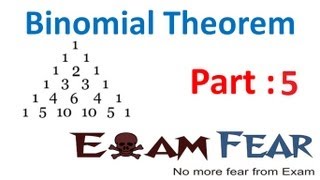 Maths Binomial Theorem part 5 Special case in Binomial theorem CBSE Class X1 [upl. by Dnomasor]