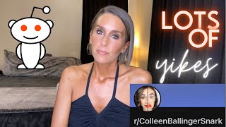 COLLEEN BALLINGER REDDIT REACTION HYPOCRISY TOXICITY amp INAPPROPRIATE CONTENT EVERYWHERE [upl. by Alcus]