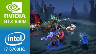 DOTA 2 Gameplay GeForce GTX 960M [upl. by Ttehc]