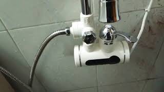 Carnetbd instant water heater tap with hand shower [upl. by Amandy310]