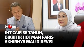 JHT Cair 56 Tahun Dikritik Hotman Paris Akhirnya Mau Direvisi  EcoFlash tvOne [upl. by Lednyc]