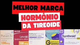 Levotiroxina Puran T4 Levoid Euthyrox Syntroid  Qual é o melhor para tratar o hipotireoidismo [upl. by Rovit]